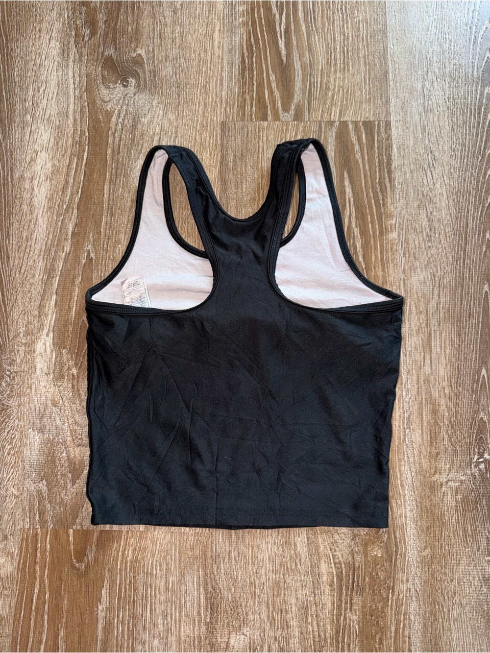 Vintage Y2K Nike Black Racerback Sports Tank Top - Picture 2 of 2